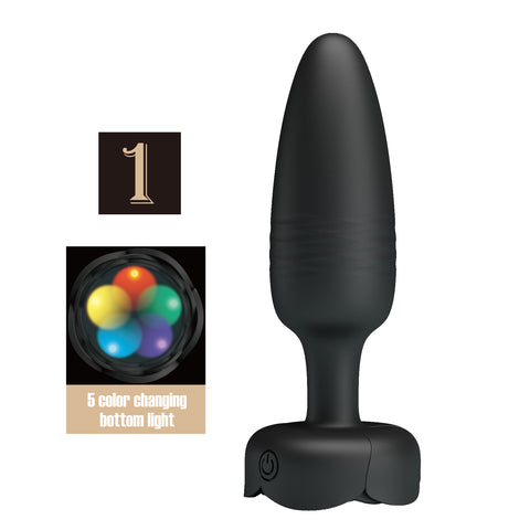 Tarion Light-Up Rechargeable Butt Plug by Baile - Butt Plugs