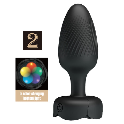 Varian Light-Up Rechargeable Butt Plug by Baile - Butt Plugs