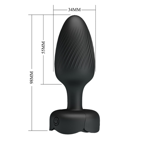Osborn Light-Up Rechargeable Butt Plug by Baile - Butt Plugs