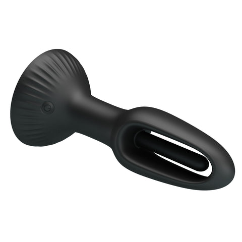 Hubert Vibrating and Wiggling Butt Plug by Baile - Butt Plugs