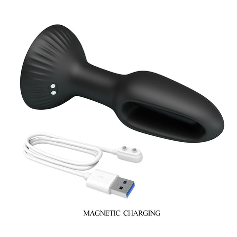 Hubert Vibrating and Wiggling Butt Plug by Baile - Butt Plugs
