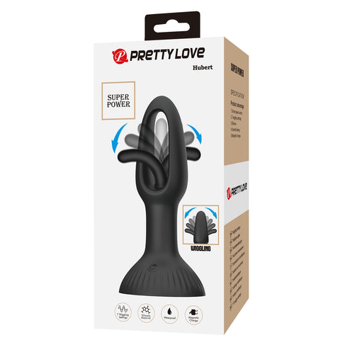 Hubert Vibrating and Wiggling Butt Plug by Baile - Butt Plugs
