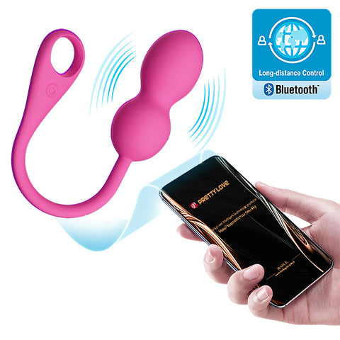 Elvira 12 Functions Rechargeable Vibrating Kegel Ball - Love Eggs and Kegel Exercisers
