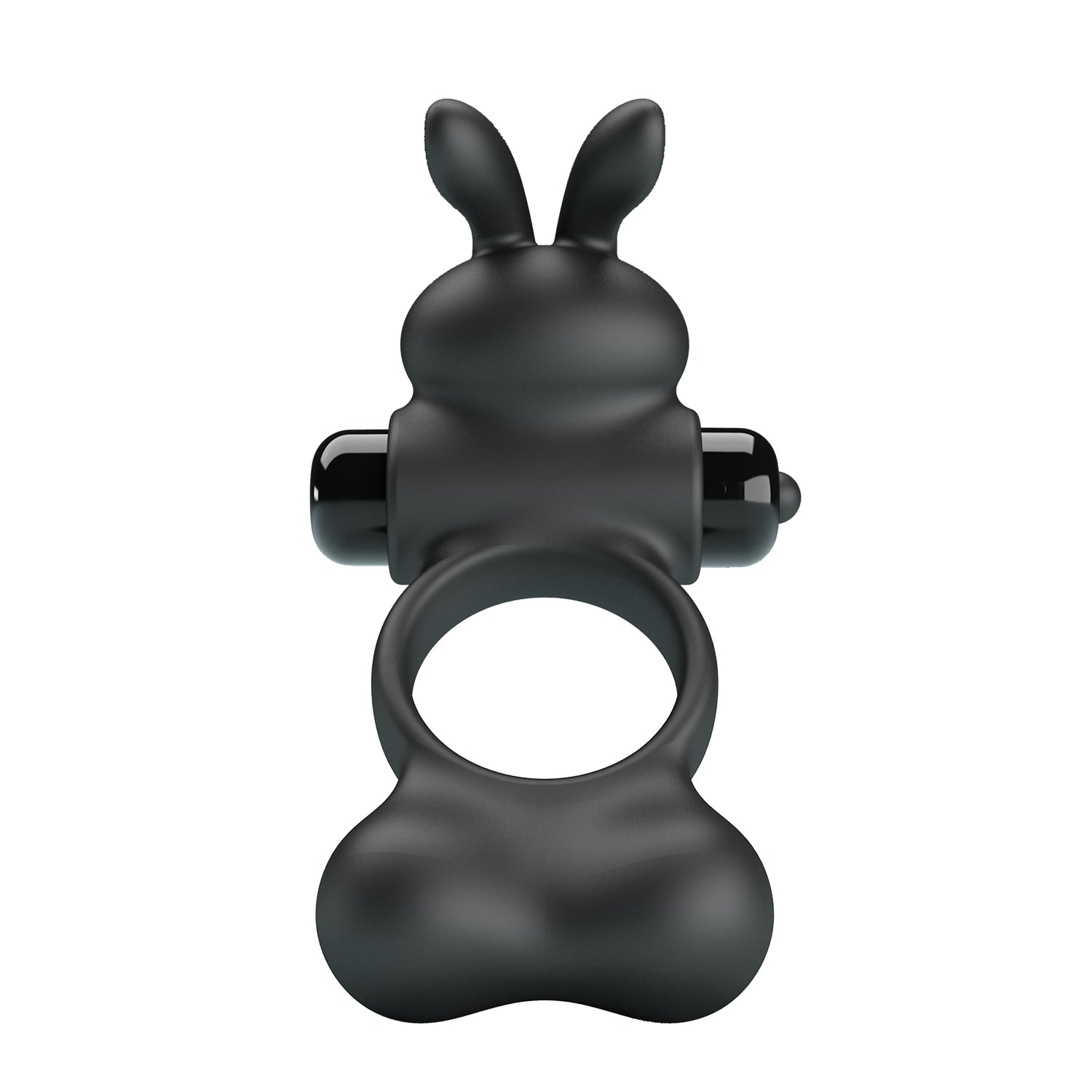 Baile Yusuf Vibrating Mens Cock Ring with Steele Balls - Vibrating Cock Rings