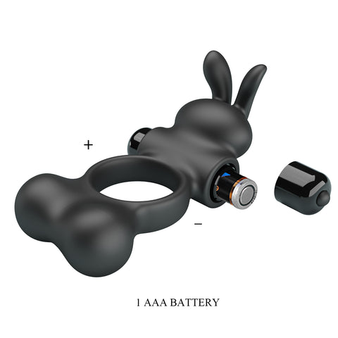 Yusuf Vibrating Cockring with Steele Balls by Baile - Vibrating Cock Rings