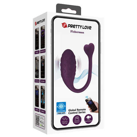 Pretty Love FISHERMAN Mobile App Control Vibrator by Baile - Love Eggs and Kegel Exercisers