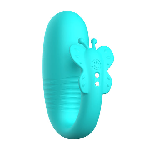 Rechargeable Remote Remi Seafoam Clit Vibrator by Baile - Clit Ticklers and Pulsators