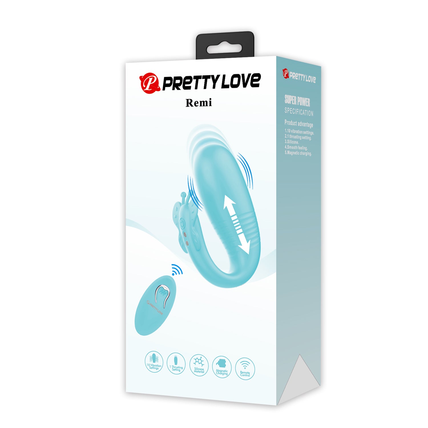 Baile Remi Remote Controlled Clitoral Massager - Clit Ticklers and Pulsators