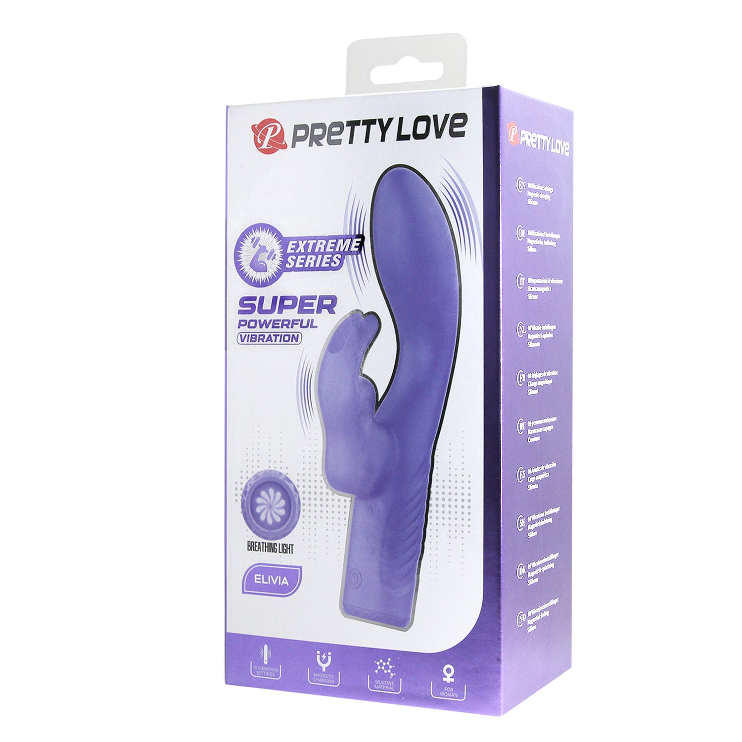 Baile Elivia Rabbit Ear Vibrating Rabbit Massager - Rabbit Vibrators