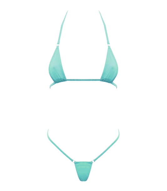 Spandex Fabrix Womens Micro Bikini by Love In Leather - Bras and Bra Sets