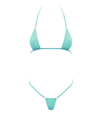 Spandex Fabrix Womens Micro Bikini by Love In Leather - Bras and Bra Sets