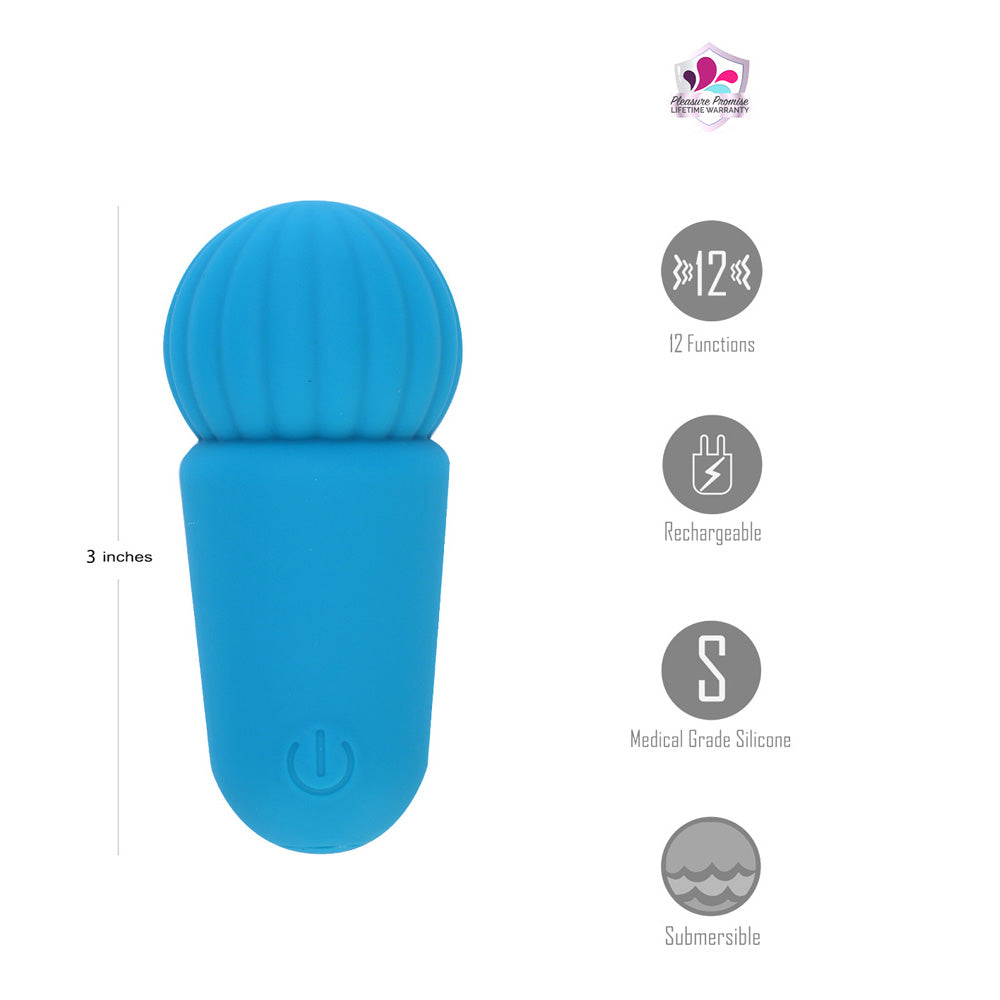 Maia INDI USB Rechargeable Mini Vibrating Wand Massager - Body Wands