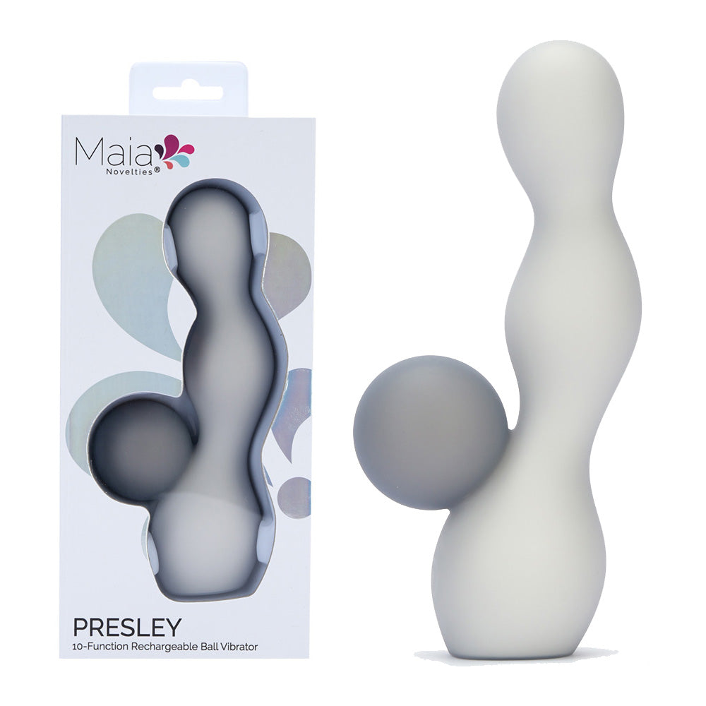 Maia PRESLEY 10 Functions USB Rechargeable Rabbit Vibrator - Rabbit Vibrators