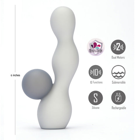 Maia PRESLEY USB Rechargeable Rabbit Vibrator by Maia Toys - Rabbit Vibrators