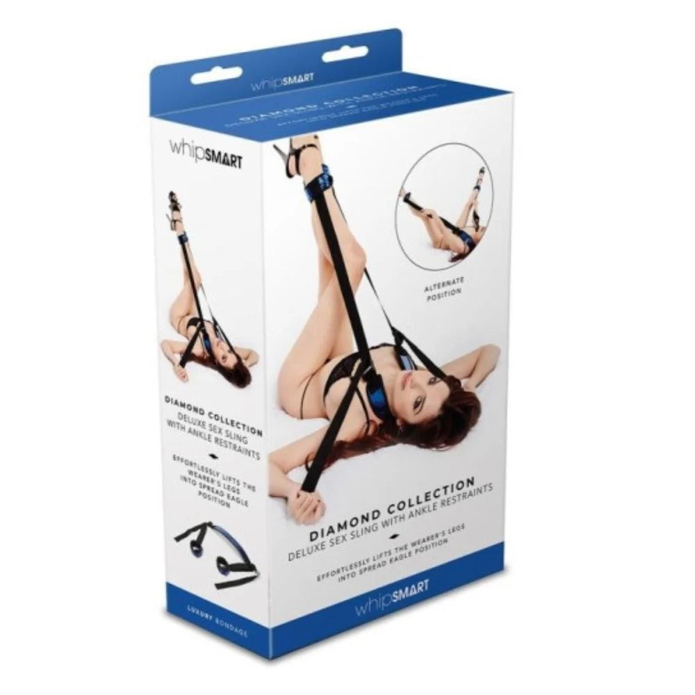 Whip Smart Diamond Deluxe Couples Play Swing - Enhance Missionary & Oral - Sex Swings And Slings