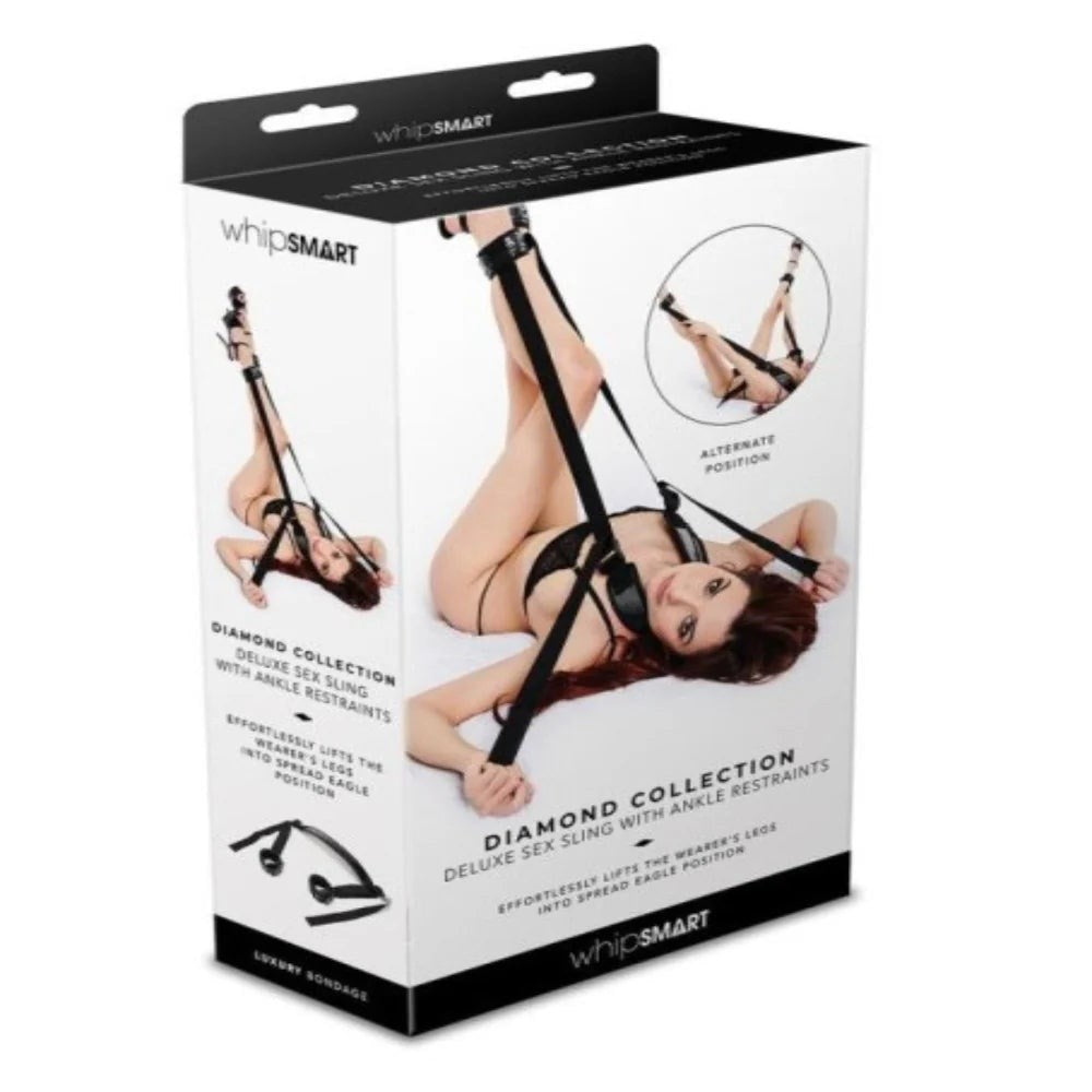 Whip Smart Diamond Deluxe Couples Play Swing - Enhance Missionary & Oral - Sex Swings And Slings