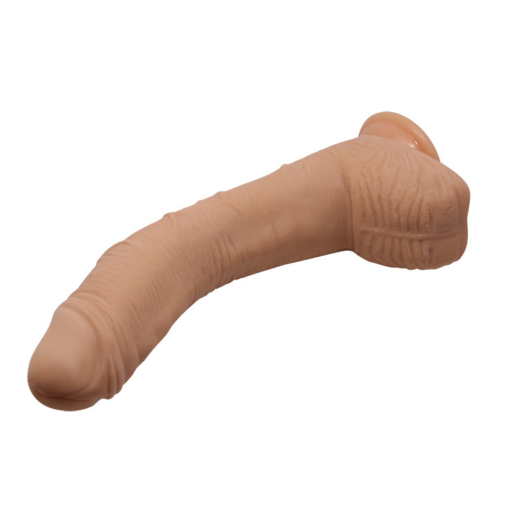 Baile Alex 11 Inches G Spot Realistic Curved Dildo - Realistic Dildos