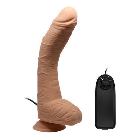 Alex Vibrating G-Spot Curved Dildo by Baile - Vibrating Dildos