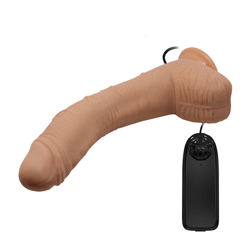 Alex Vibrating G-Spot Curved Dildo by Baile - Vibrating Dildos
