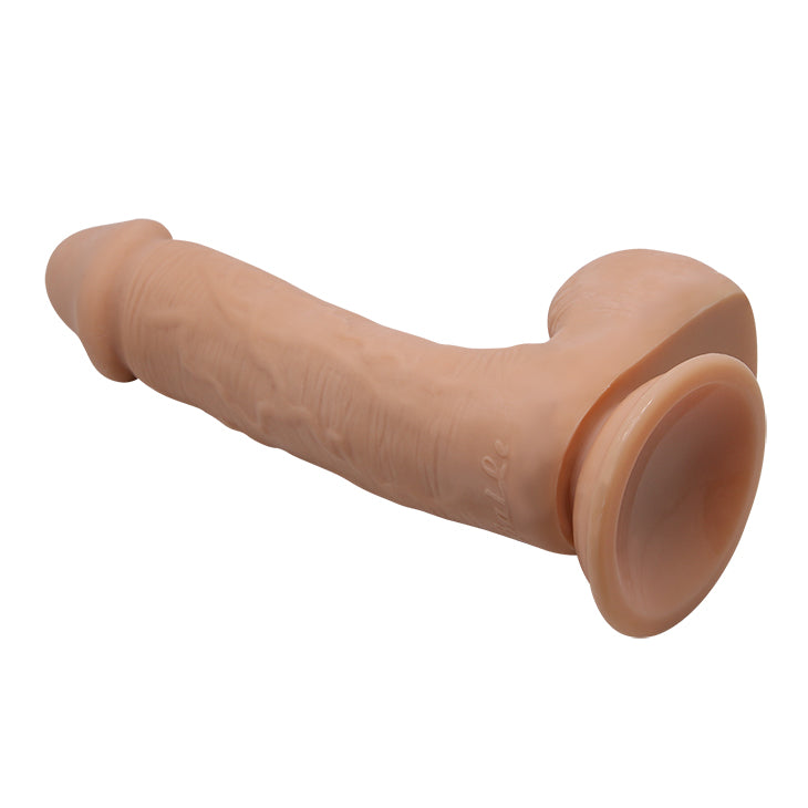 Baile Johnson 9.2 Inches Vibrating Dildo With Suction Base - Vibrating Dildos