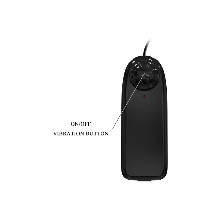 Baile Johnson 9.2 Inches Vibrating Dildo With Suction Base - Vibrating Dildos