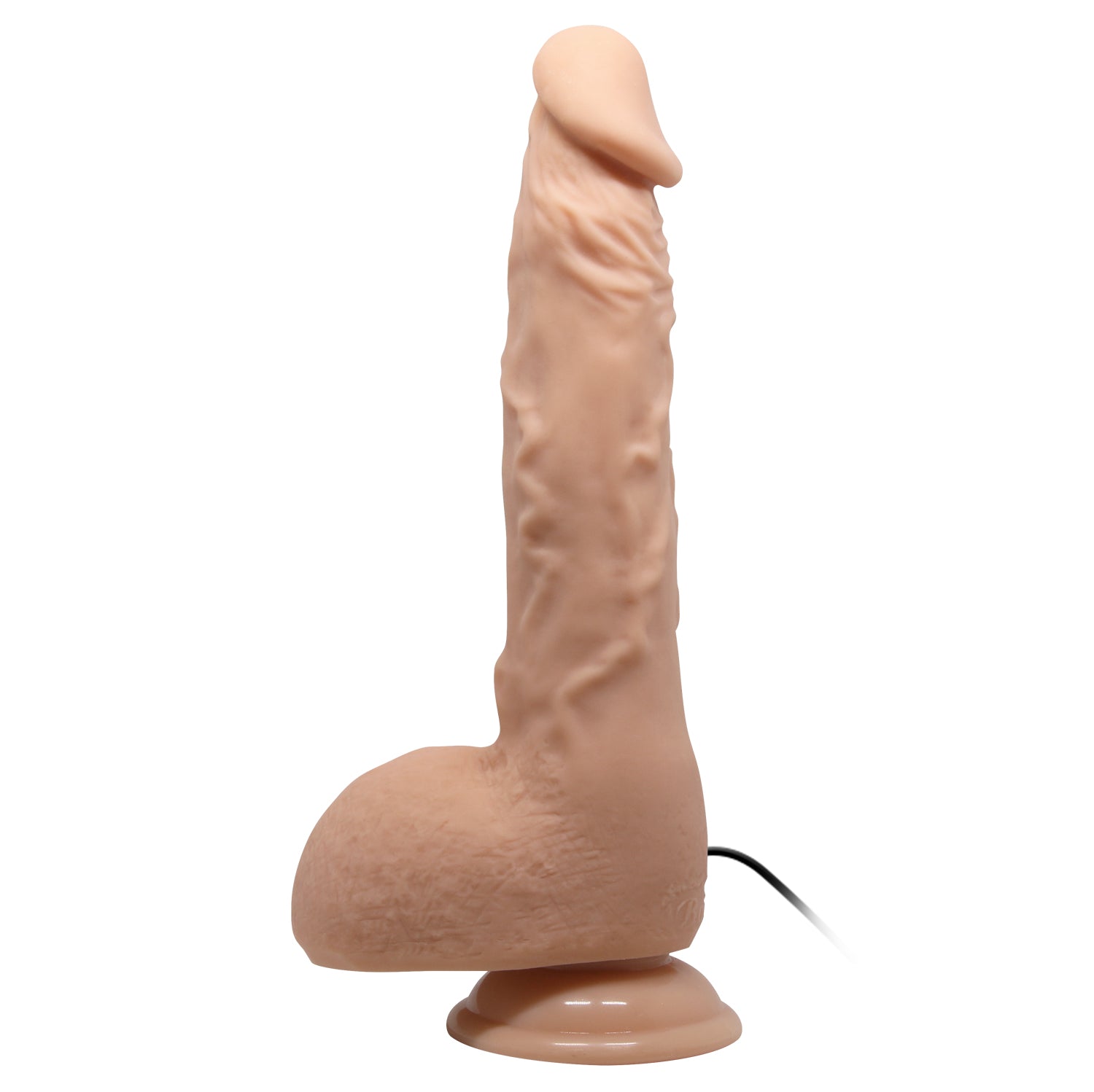 Baile Jason 9.8 Inches Vibrating Dildo With Suction Base - Vibrating Dildos