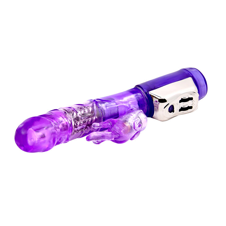 Baile Beaded and Bulbous Shaft Rabbit Massager - Rabbit Vibrators