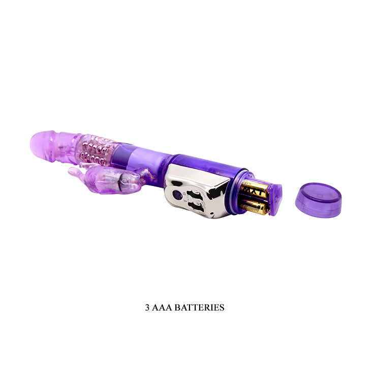 Baile Beaded and Bulbous Shaft Rabbit Massager - Rabbit Vibrators