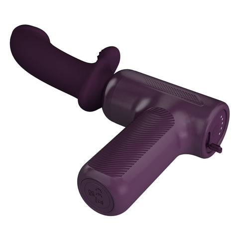Super Power Thrusting Massage Gun Sex Machine by Baile - Sex Machines