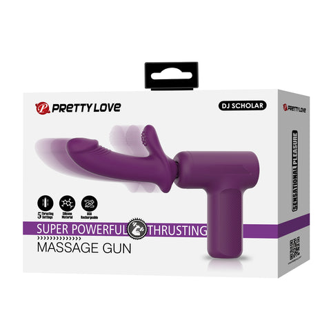 Super Power Thrusting Massage Gun Sex Machine by Baile - Sex Machines