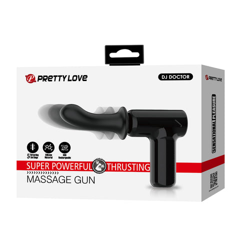 Super Power Thrusting Massage Gun Sex Machine by Baile - Sex Machines