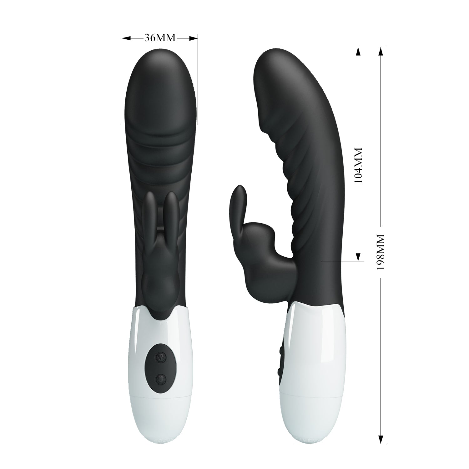 Baile Naughty Bunny 30 Functions Rabbit Vibrator - Rabbit Vibrators