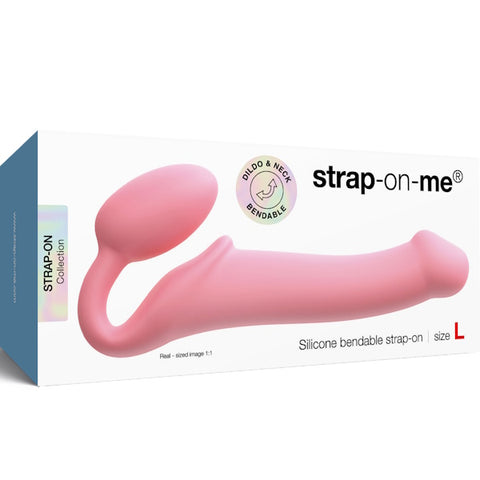 Bendable Strap-On Flexible Dildo by Strap-on-me - Strap On Sextoys