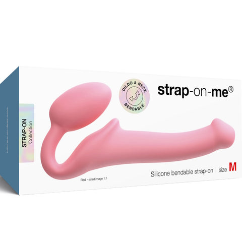 Bendable Strap-On Flexible Dildo by Strap-on-me - Strap On Sextoys