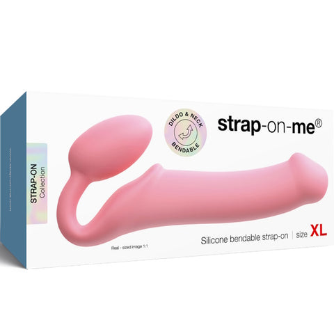 Bendable Strap-On Flexible Dildo by Strap-on-me - Strap On Sextoys