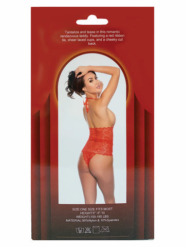 Romantic Rendezvous Womens Lace Teddy by Popsi Lingerie - Teddies and Bodysuits