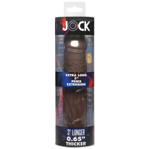 JOCK Extra Long 3 Inch Penis Extension Sleeve - Penis Sleeves and Extenders