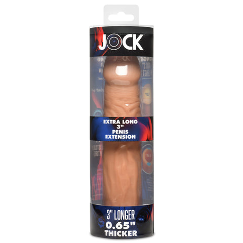 JOCK Extra Long 3 Inch Penis Extension Sleeve - Penis Sleeves and Extenders