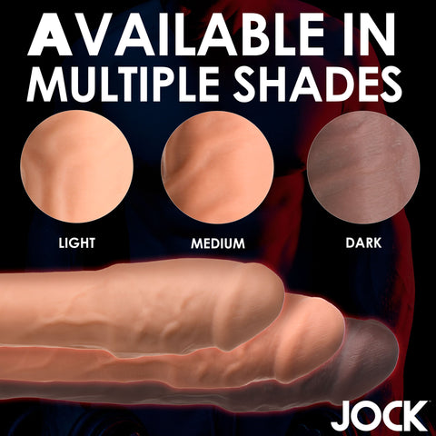 JOCK Extra Thick Penis Extension Sleeve by Curve Toys - Penis Sleeves and Extenders