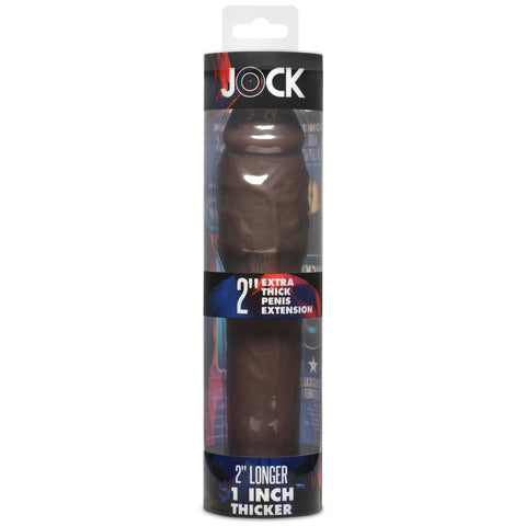JOCK Extra Thick Penis Extension Sleeve by Curve Toys - Penis Sleeves and Extenders