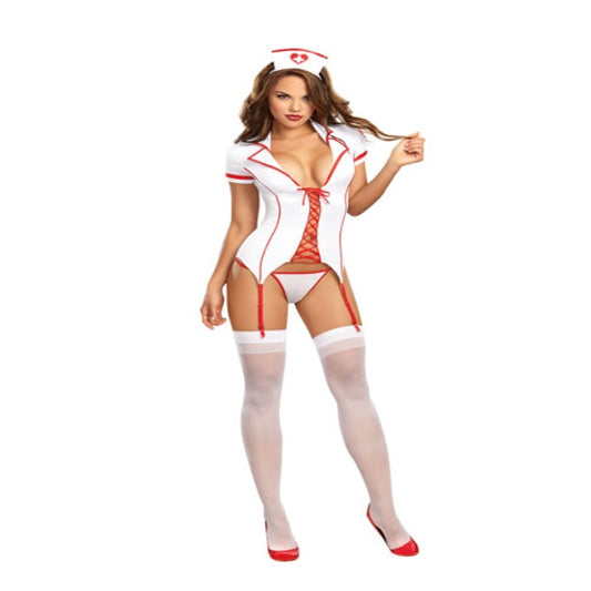 Dreamgirl Triage Trixie Costume by Dream Girl Lingerie - Fancy Dress Ups