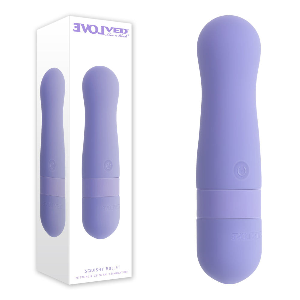 Evolved SQUISHY Rechargeable Bullet Massager - Bullet Vibrators