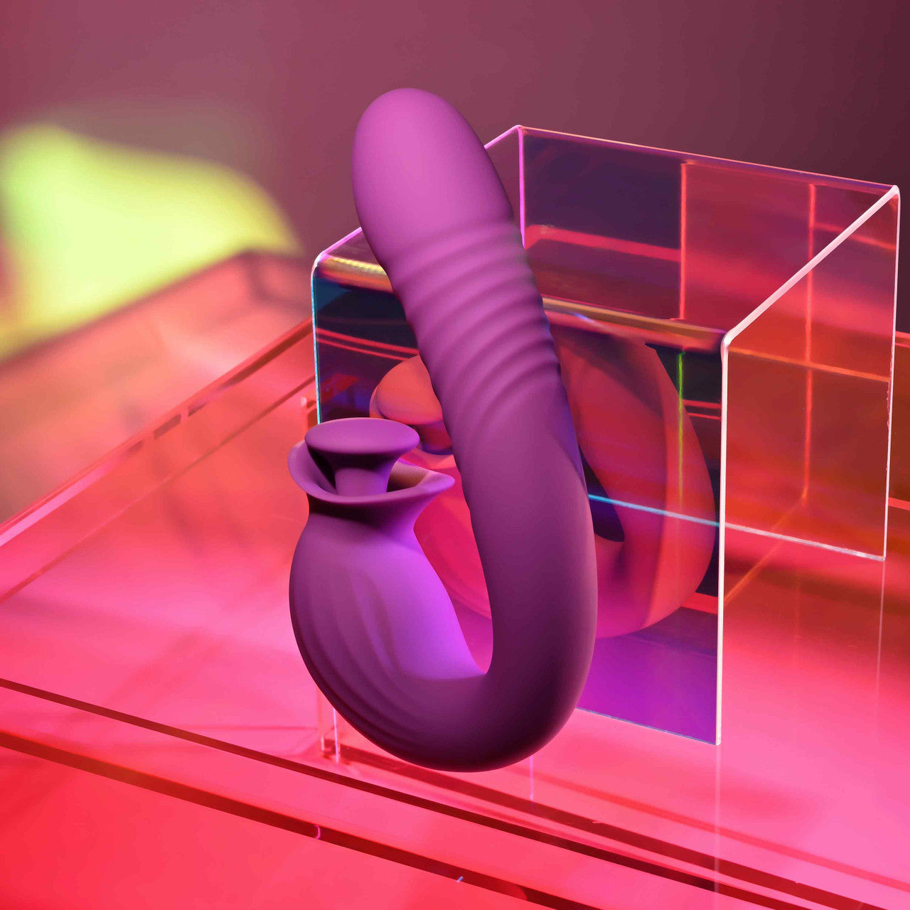 Evolved DEEP ECSTASY Thrusting and Tapping Clitoral Vibrator - Clit Ticklers and Pulsators
