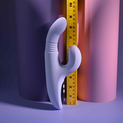 Evolved PEP TALK Vibrator with Tapping Clitoral Stimulator - Rabbit Vibrators