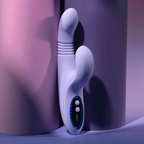 Evolved PEP TALK Vibrator with Tapping Clitoral Stimulator - Rabbit Vibrators