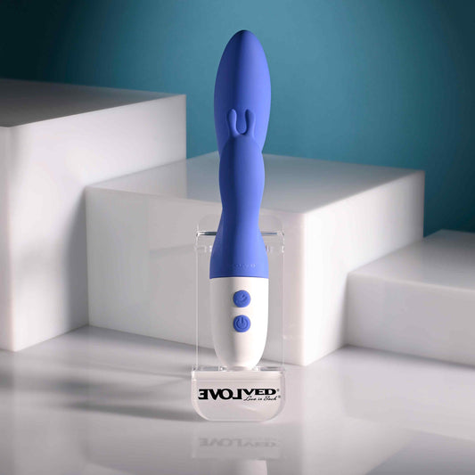 Evolved FUNNY BUNNY USB Rechargeable Rabbit Vibrator - Rabbit Vibrators