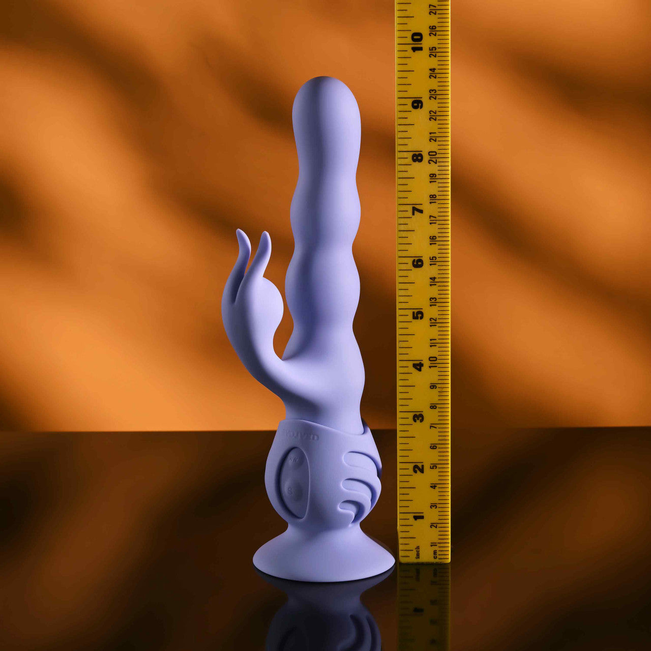 Evolved WIGGLY BUNNY Rabbit Vibrator with Suction Base - Rabbit Vibrators