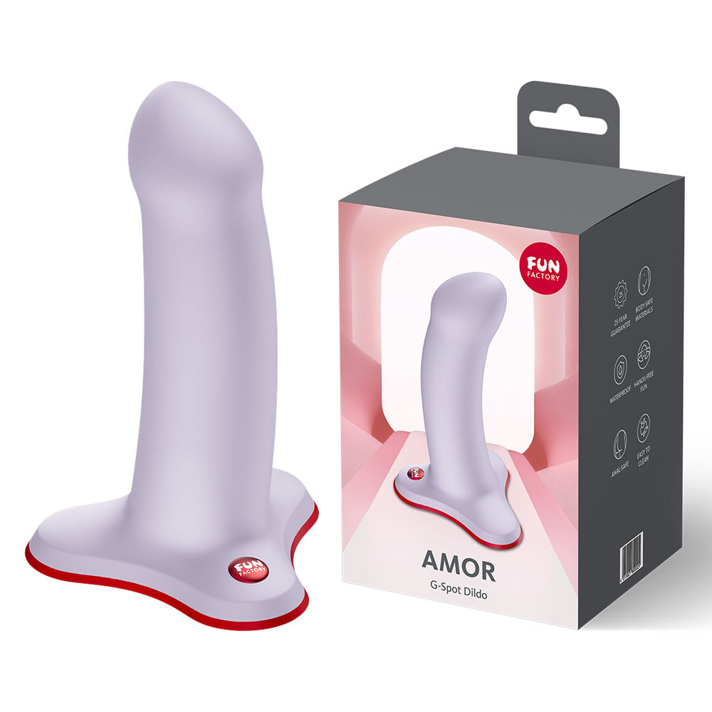 Fun Factory AMOR Suction Base Non Realistic Dildo - Non-Realistic Dildos