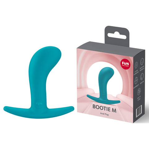 BOOTIE M Aquamarine Butt Plug by Fun Factory - Butt Plugs