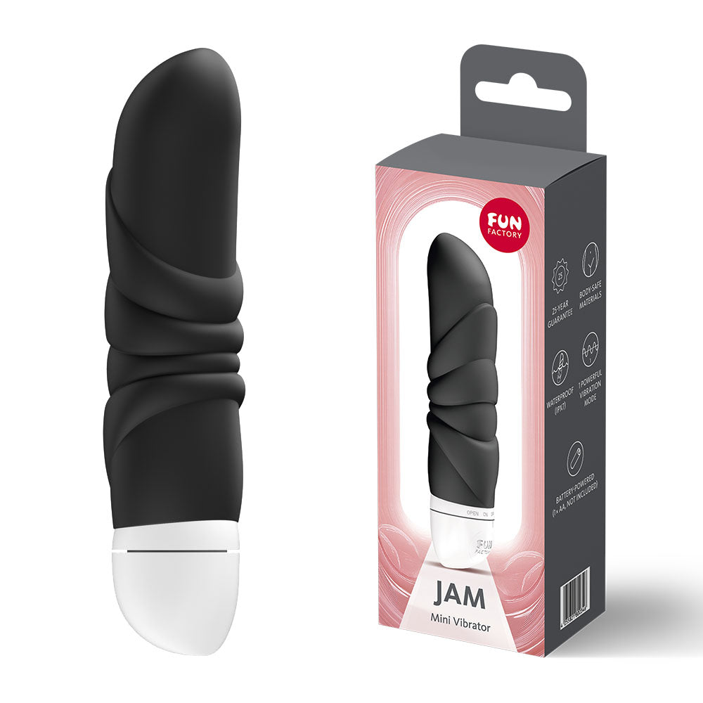 Fun Factory JAM Mini Silicone G Spot Vibrator - G-Spot Vibrators